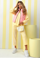 Krátká Prošívaná Vesta Spring Cloud ecru