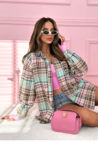 Košile w kratę Sunny Afternoon blankytná