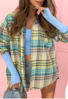 Košile w kratę Sunny Afternoon žlutá