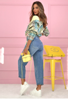 Kalhoty džínové  banana Just Passing Through světle modré