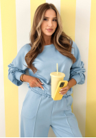 Tepláková souprava Full Of Motivation blankytný