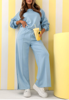 Tepláková souprava Full Of Motivation blankytný