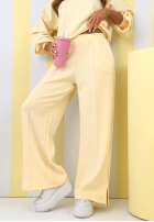 Tepláková souprava Full Of Motivation žlutá