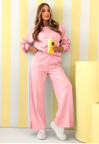 Tepláková souprava Full Of Motivation růžový