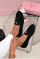 semišové mokasyny Smile Of Light černé