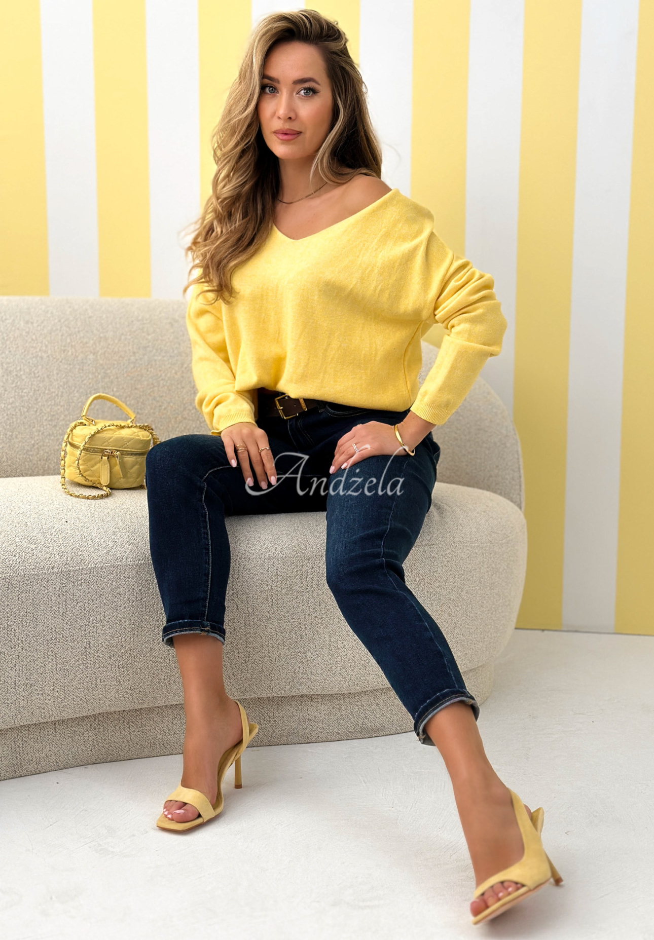 Džíny skinny Strive For More granátové