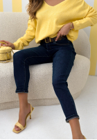 Kalhoty džínové  skinny Strive For More granátové