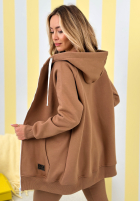 Rozpinana Mikina s kapucí Siempre velbloudí