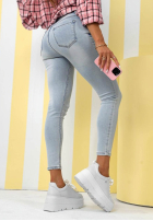 Kalhoty džínové  skinny Margaret světle modré