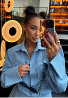 džínová Košile La Milla Kaylee modrá