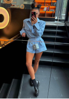 džínová Košile La Milla Kaylee modrá