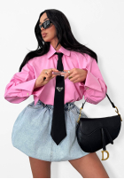 Košile z krawatem La Milla Kendall Bílá