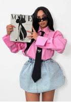 Košile z krawatem La Milla Kendall Bílá