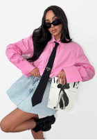 Košile z krawatem La Milla Kendall Bílá