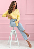 Halenka longsleeve z serduszkami Close To Heart Bílá