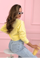 Halenka longsleeve z serduszkami Close To Heart Bílá