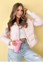 Puchowa Bunda s kapucí Kayla blankytná