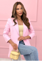 Sako oversize Best Version pudrová růžová