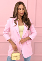 Sako oversize Best Version pudrová růžová