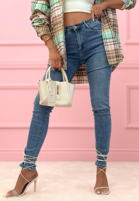 Dž&iacute;ny skinny There You Are modr&eacute;