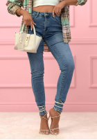 Kalhoty džínové  skinny There You Are modré