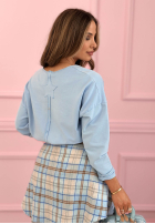 Halenka longsleeve Hey Spring blankytná