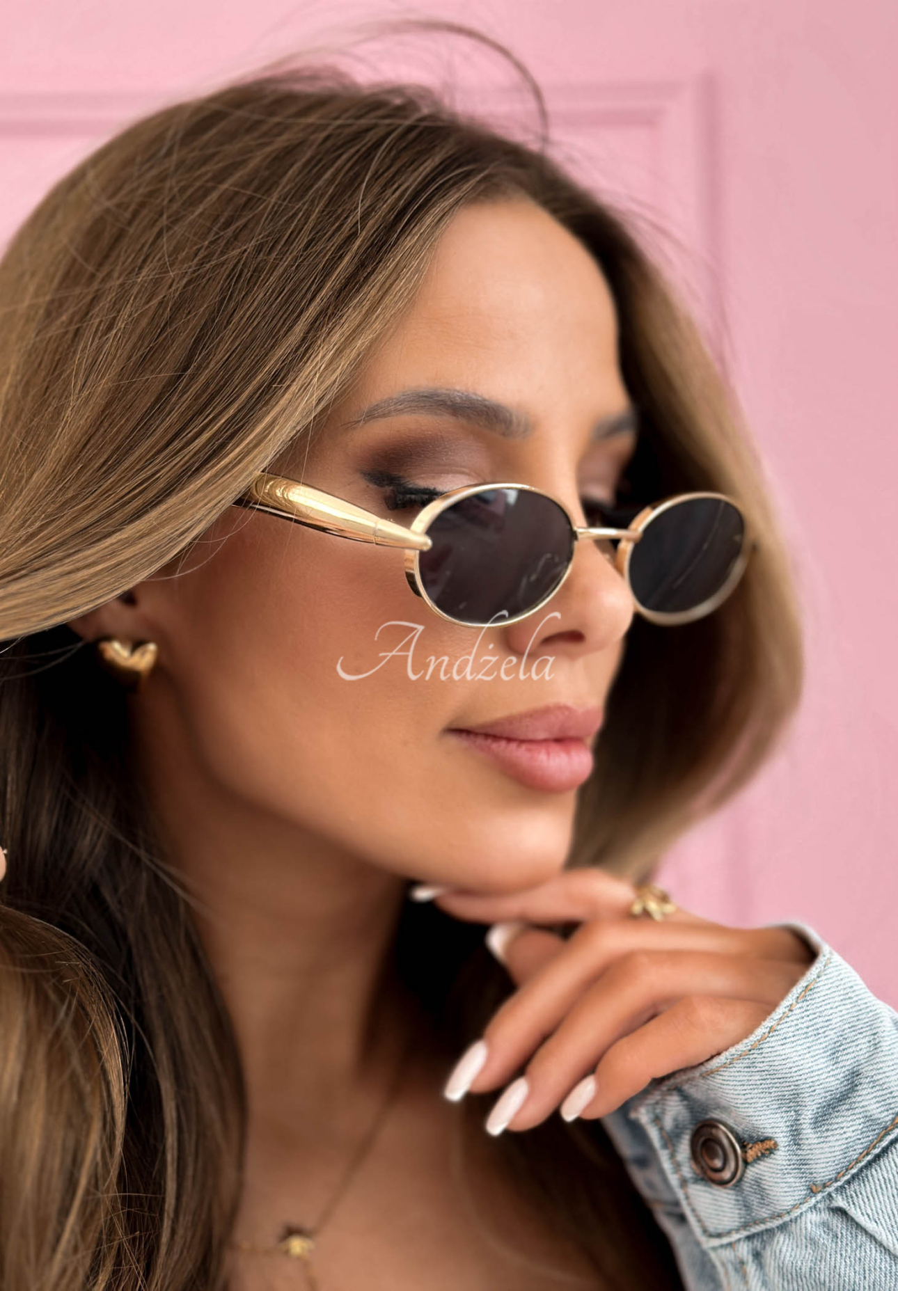 Sluneční brýle Sweet Sun černo-zlaté