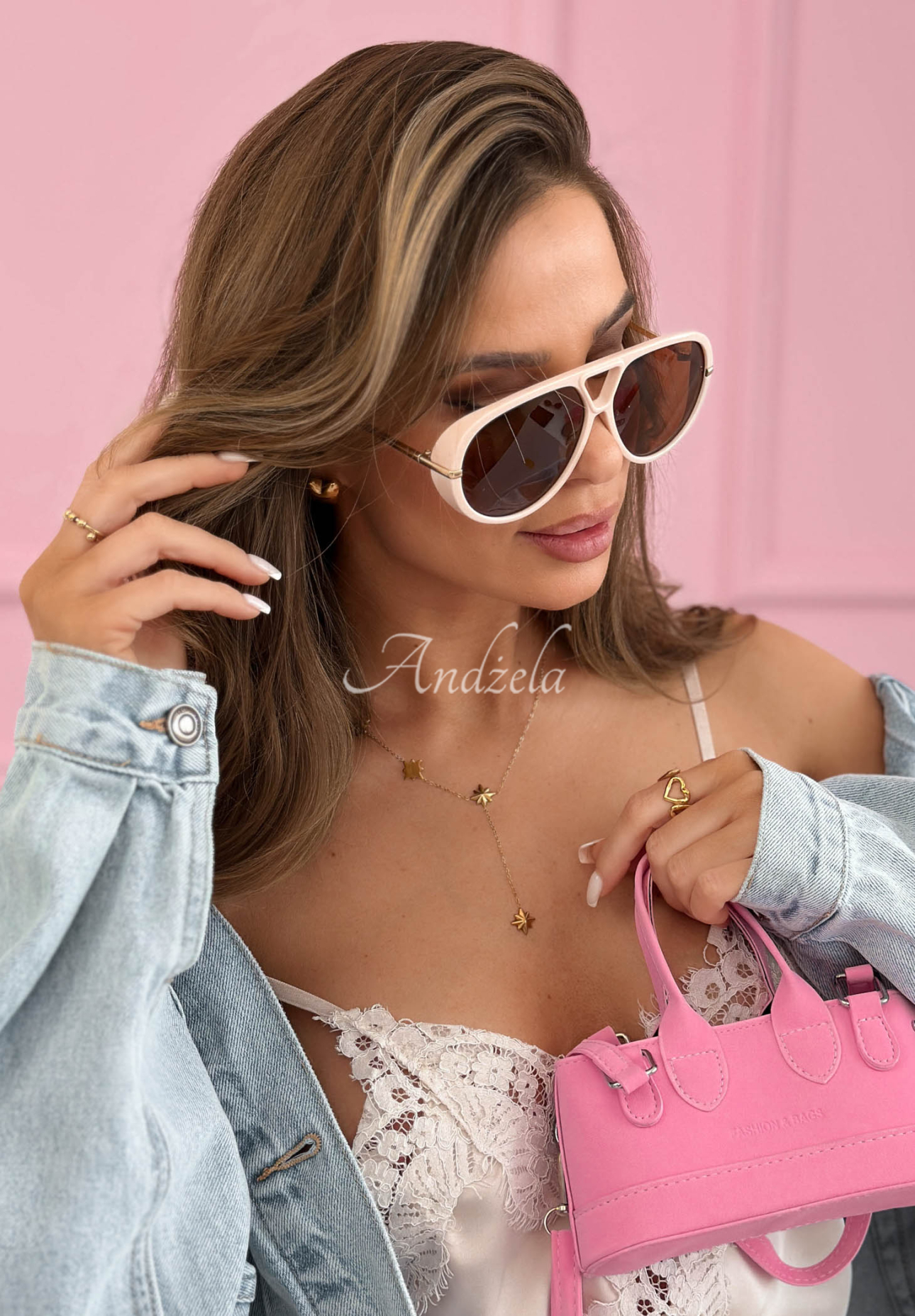 Sluneční brýle Warm Breeze béžové