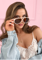 Brýle przeciwsłoneczne Warm Breeze béžové
