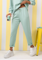 Tepláková souprava Mikina i Kalhoty Why Not Me mentolový