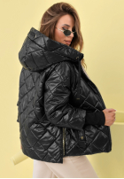 Prošívaná Bunda s kapucí Hello Spring béžová