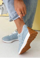džínové  sneakersy Running Towards You světle modré