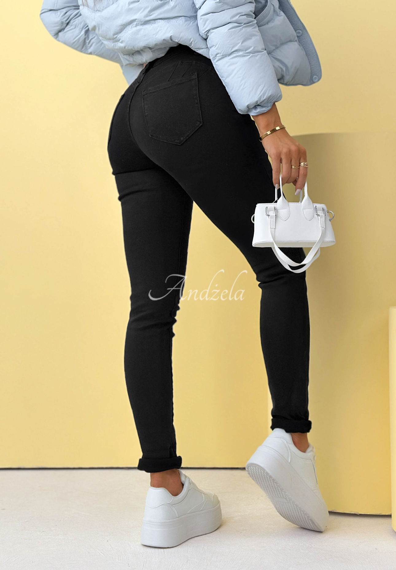 Džíny skinny Everyday Street černé