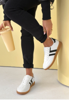 Tenisky Walking On Flowers bílé