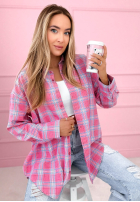 Košile w kratę Jessica žlutá