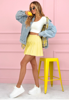 Plisowana Sukně mini Sweet Spring Party růžová 1