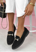 semišové mokasyny Spirit Rebirth černé