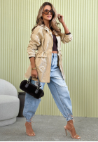 Lekka Bunda partka s kapucí Look Beyond béžová