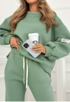 Bawełniany Tepláková souprava Fits Me Perfectly mořský