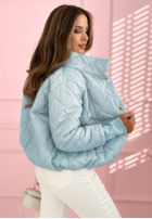 Prošívaná Bunda ze stójką Hilda žlutá