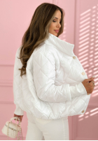 Prošívaná Bunda ze stójką Hilda žlutá