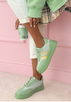 semišové Tenisky Kennedy zelené