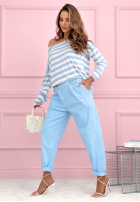 Marchewkowe Kalhoty Spring Will Come blankytné