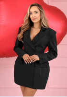 Taliowana Sako z bawełną Evangeline černá