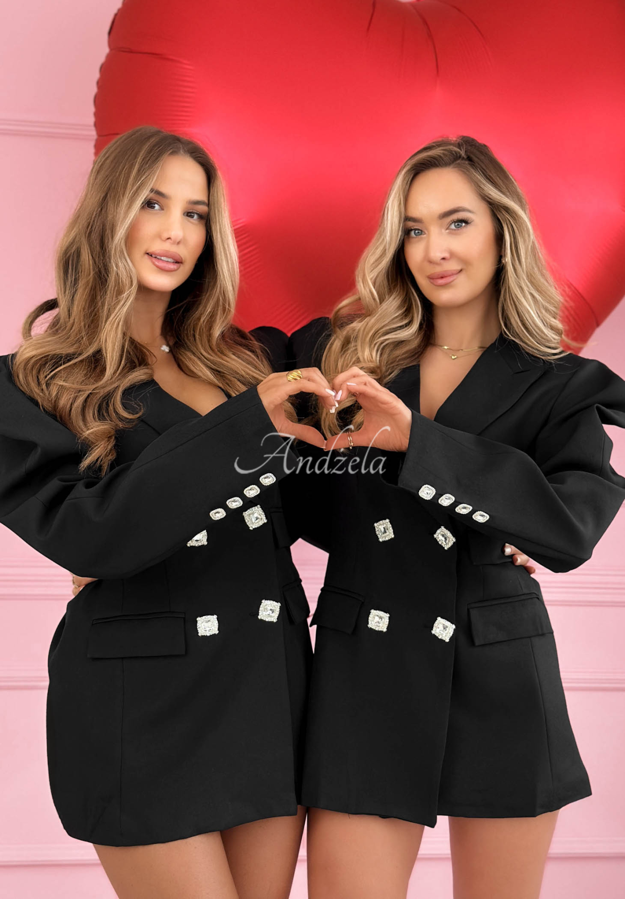 Šaty ve stylu saka s nabíranými rukávy a bavlnou Avenelle černá