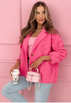 Krótki Kabát z kieszeniami Yumi žlutá