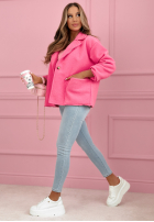 Krótki Kabát z kieszeniami Yumi žlutá