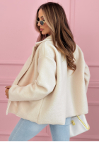 Krótki Kabát z kieszeniami Yumi žlutá