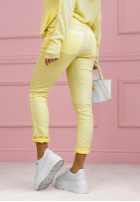 Wiskozowe Kalhoty The Spring Begins žluté