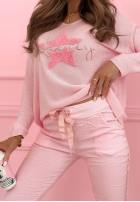 Wiskozowe Kalhoty The Spring Begins žluté